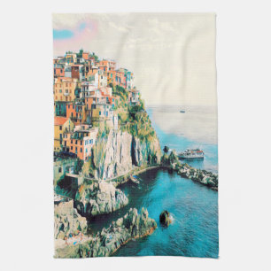 ldp Cinque Terre - Manarola Kitchen Towel