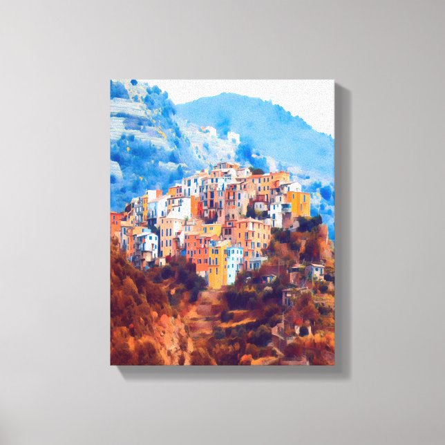 ldp CORNIGLIA - Cinque Terre - Canvas Print (Front)