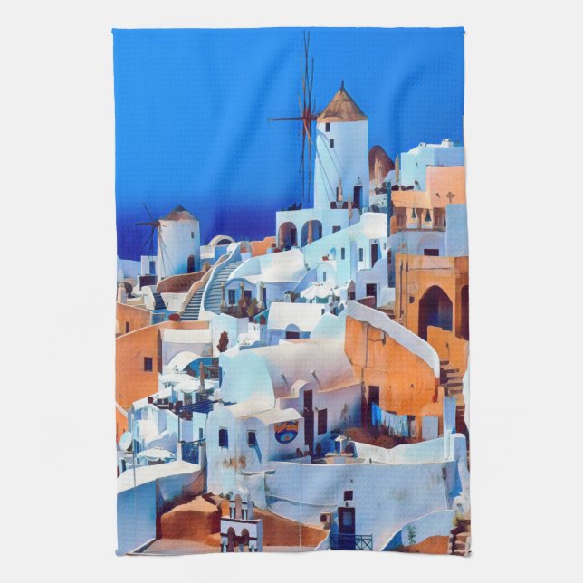 ldp OIA - maze of steps - Kitchen Towel (Vertical)