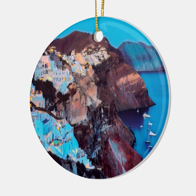 ldp OIA - panorama - Ceramic Ornament (Left)