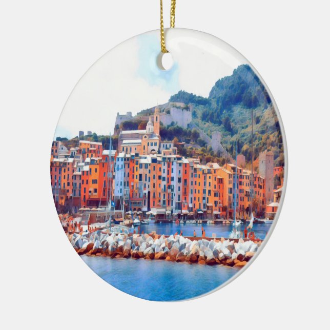 ldp PORTO VENERE - Ceramic Ornament (Left)