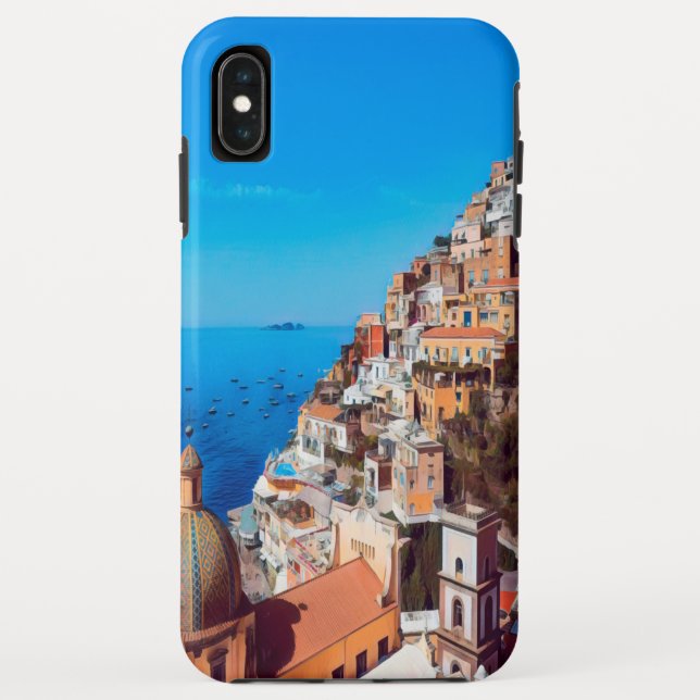 ldp POSITANO - Amalfi Coast - Panorama Case-Mate iPhone Case (Back)