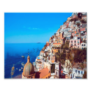 ldp POSITANO - Amalfi Coast - Panorama Photo Print