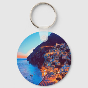 ldp POSITANO Amalfi Coast - sunset taken by Hotel Keychain