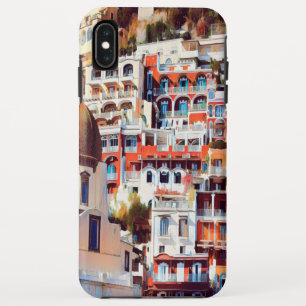 ldp POSITANO - town - church Santa Maria Assunta - iPhone XS Max Case