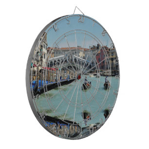 ldp RIALTO BRIDGE - Venice - Canal Grande Dartboard