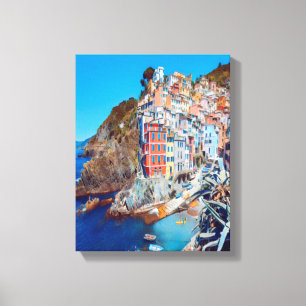 ldp RIOMAGGIORE - Cinque Terre - Canvas Print