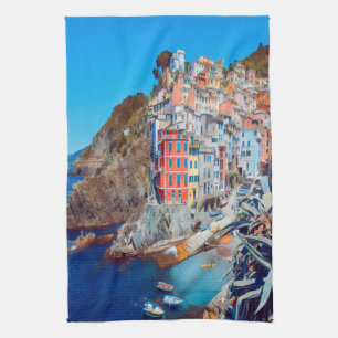 ldp RIOMAGGIORE - Cinque Terre - Kitchen Towel