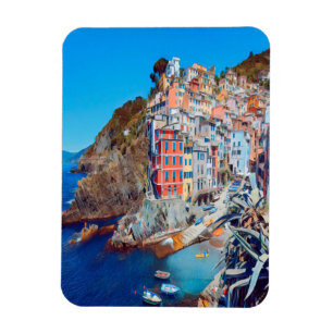ldp RIOMAGGIORE - Cinque Terre - Magnet