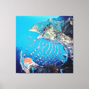 ldp SANTA CATALINA Island - California - harbour Canvas Print