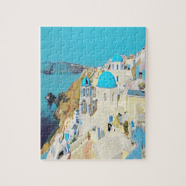 ldp SANTORINI - view - Jigsaw Puzzle (Vertical)