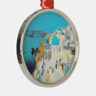 ldp SANTORINI - view - Metal Ornament