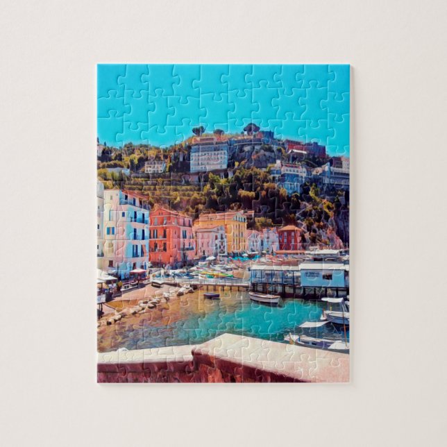 ldp SORRENTO - panorama - beach - Jigsaw Puzzle (Vertical)