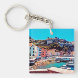 ldp SORRENTO - panorama - beach - Keychain
