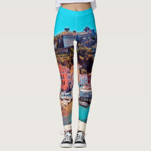 ldp SORRENTO - panorama - beach - Leggings