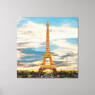 ldp TOUR EIFFEL - Paris - view - Canvas Print