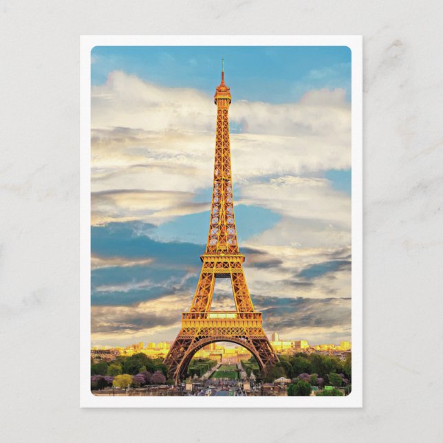 ldp TOUR EIFFEL - Paris - view - Postcard (Front)