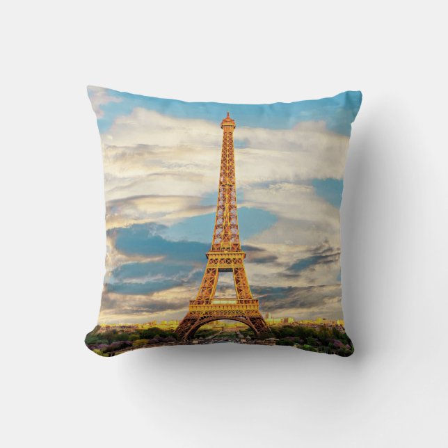 ldp TOUR EIFFEL - Paris - view - Throw Pillow (Front)