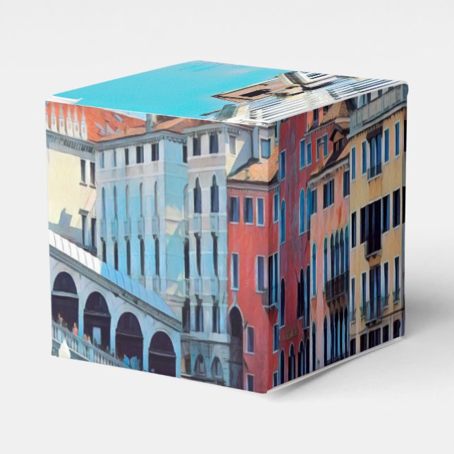 ldp VENICE - gondolas - rialto - Favor Box (Front Side)