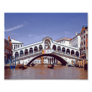 ldp Venice - RIALTO BRIDGE - Photo Print