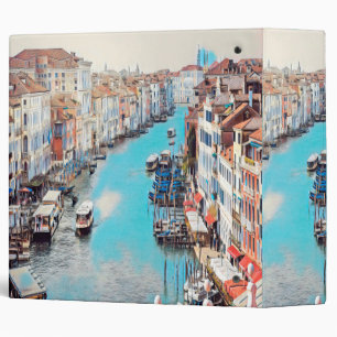 ldp VENICE - View of the Grand Canal from Rialto Binder