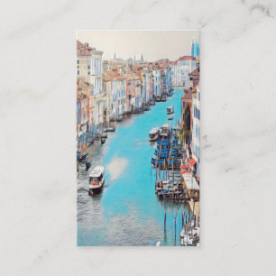 ldp VENICE - View of the Grand Canal from Rialto Business Card