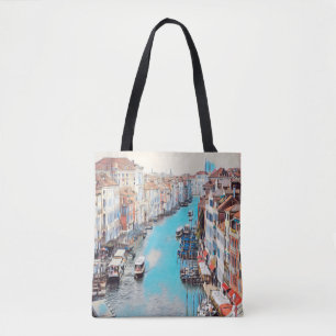 ldp VENICE - View of the Grand Canal from Rialto Tote Bag