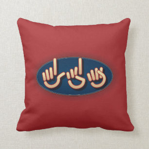 LDS in ASL. pillow