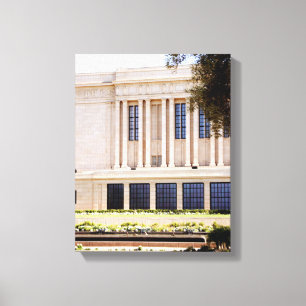 lds mesa arizona temple mormon picture canvas print