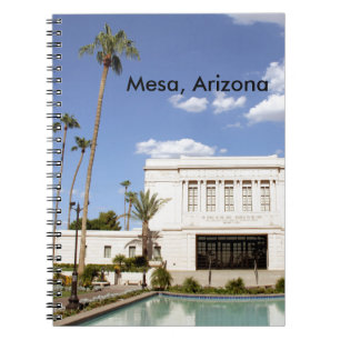 lds mesa arizona temple mormon picture notebook