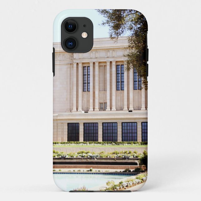 lds mormon mesa arizona temple picture Case-Mate iPhone case (Back)