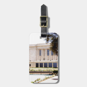 lds mormon mesa arizona temple picture luggage tag