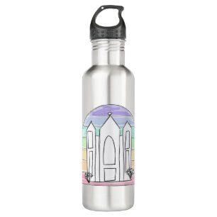 LDS Salt Lake City Temple rainbow sunset mormon  710 Ml Water Bottle