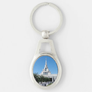 LDS Temples Keychain