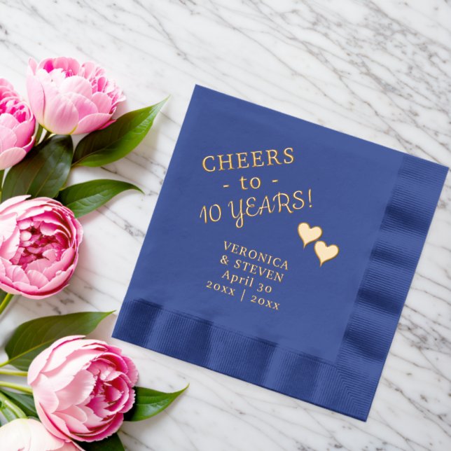 Le 10e anniversaire du Mariage salue deux coeurs (Insitu (Mariage))