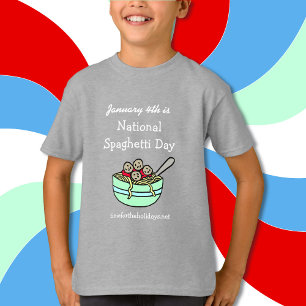 Le 4 janvier est le T-shirt de la Journée national