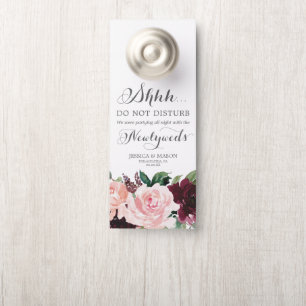 Le Affichette de porte Mariage de Bourgogne ne dér
