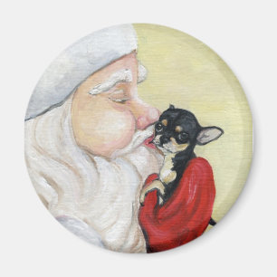 Le "baiser de Père Noël aimant pour chiwawa"