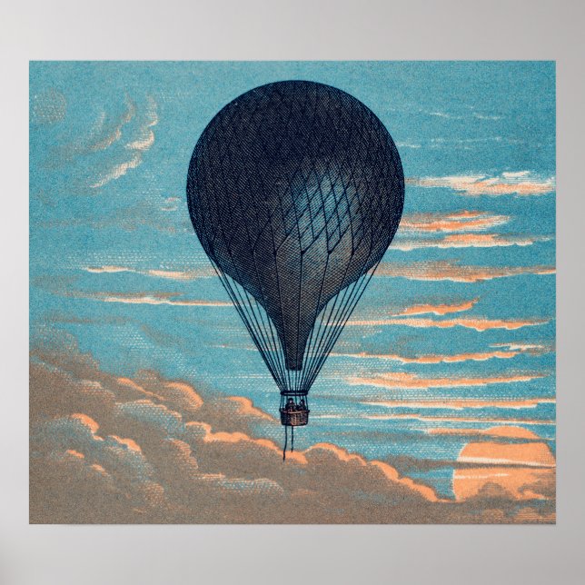 Le Ballon poster montgolfière (Devant)
