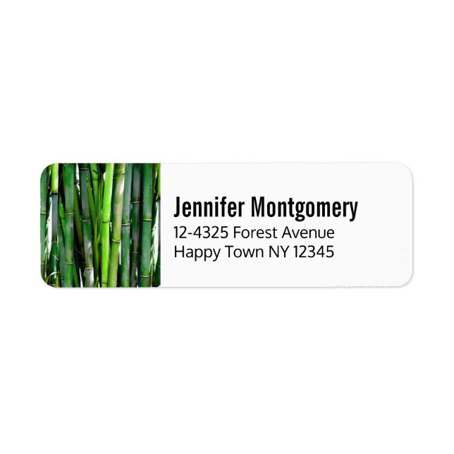 Le Bambou vert Stalks Photographie de la nature (Devant)