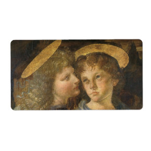 Le baptême de Léonard de Vinci des anges du Christ