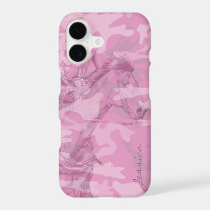 Le Barrel Racer (camo rose délavé)