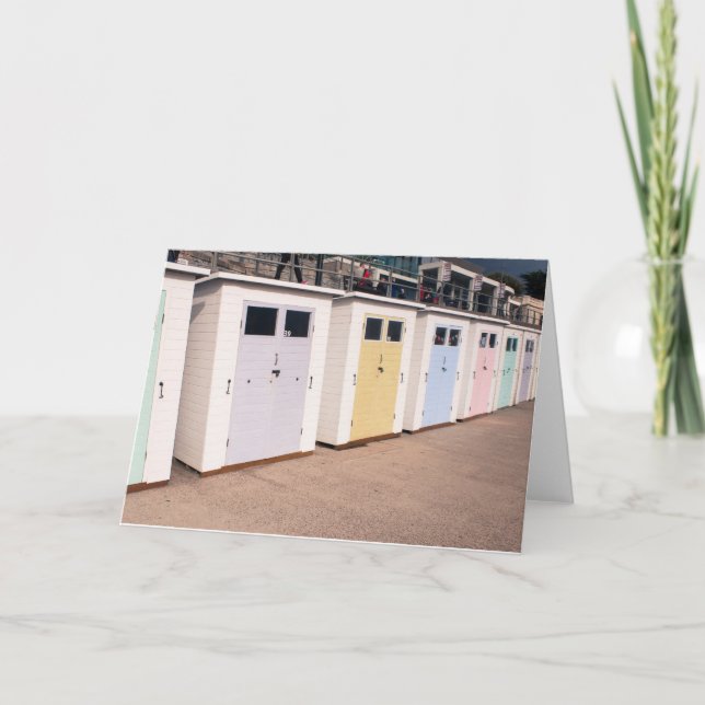 Le bateau jette chez Lyme REGIS, carte de voeux (Devant)