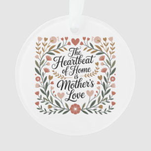 Le battement de cœur de la maison est l'amour de l