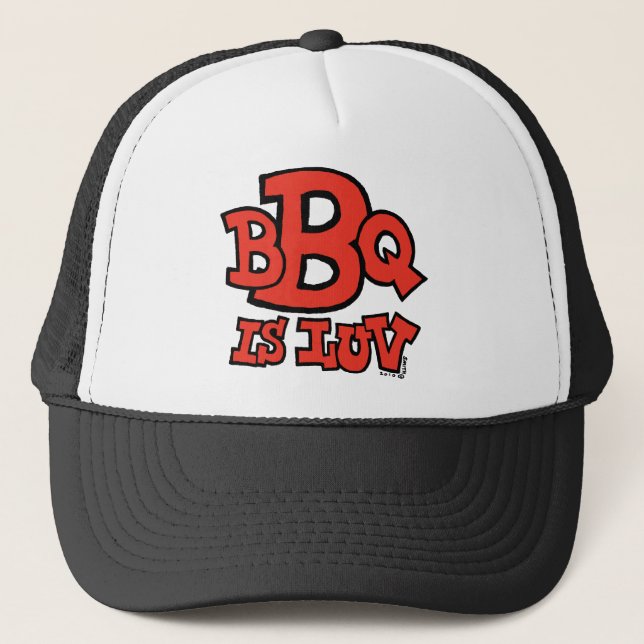 Le BBQ est casquette de Luv (Devant)