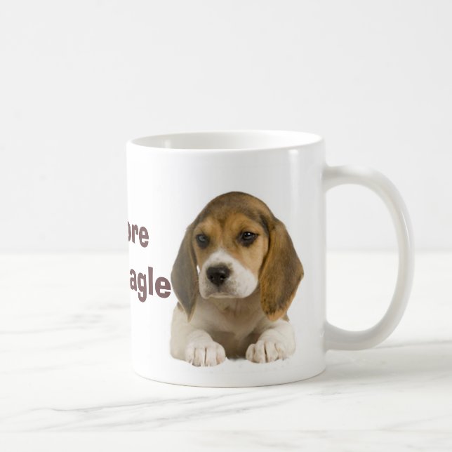 Le beagle adorent la tasse (Droite)