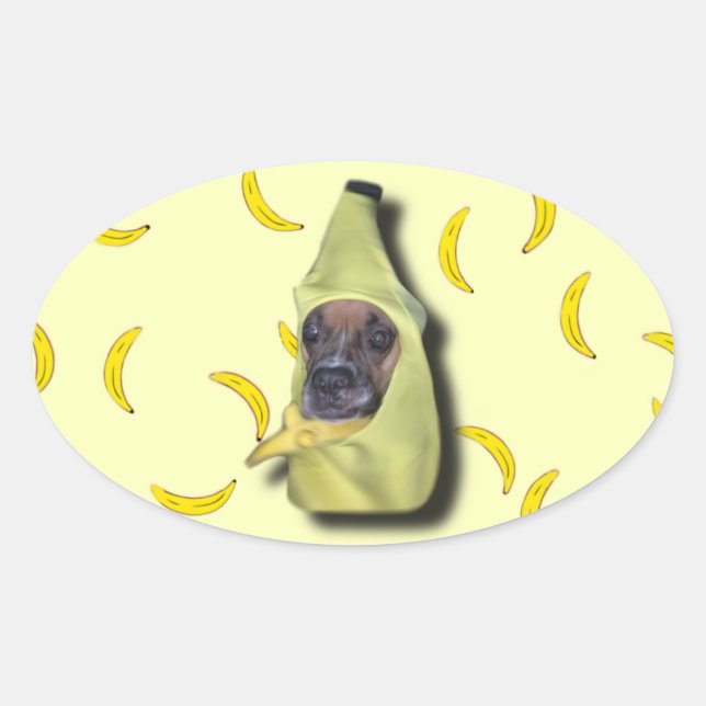 Le Beau Bean Dog Sticker (Devant)