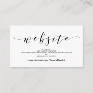 Le beau site Web de mariage détaille la carte de