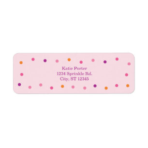 Le bébé arrosent le baby shower rose de fille