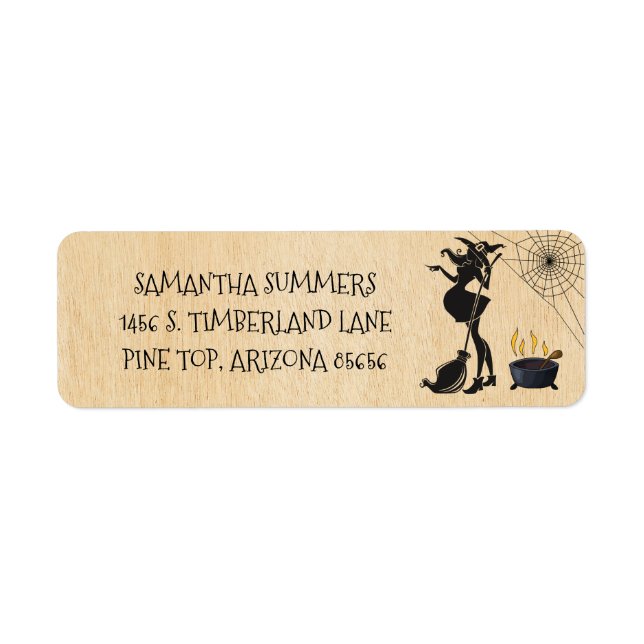 Le bébé brasse le Baby shower de sorcière d'Hallow (Devant)